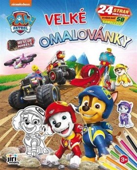 Tlapková patrola - Velké omalovánky