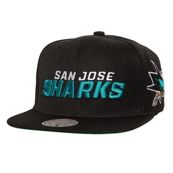 Mitchell & Ness Pánská kšiltovka San Jose Sharks NHL Triple Play Snapback Sharks
