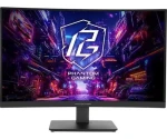 27" ASRock Phantom Gaming PG27QRT1B černá / VA zakřivený / 2560 x 1440 / 180Hz / 1ms / 5000:1 / HDMI+DP / VESA (90LXA0F0-A0E1A0V)