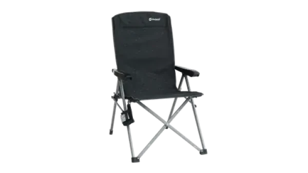 Outwell Campo Recliner černá / Kempingová polohovací skládací židle (470493)