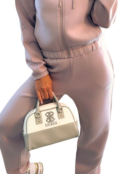 Dámské tepláky GUESS V4BB13 latté