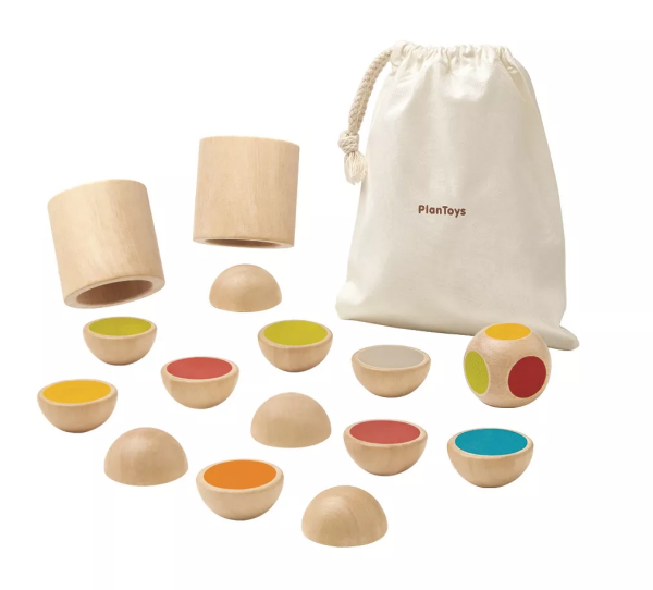 PlanToys PlanToys Pexeso půlkulaté