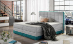 Boxspring Damaso Rozměr: 160 x 200 cm, látka: Riviera 59/ Riviera 100