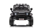 Mamido Elektrické autíčko Speed Offroad černé | 4x45W | EVA kola | 12V 7Ah | EKO kůže
