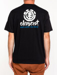 Element HENKE FLINT BLACK pánské tričko krátkým rukávem