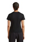 ICEBREAKER Wmns Mer 200 Tech Lite SS Crop Slim Tee, Black velikost: XS