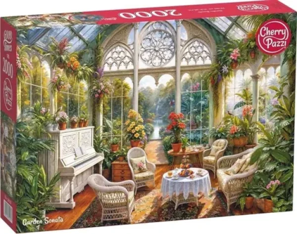 CHERRY PAZZI Puzzle Zahradní symfonie