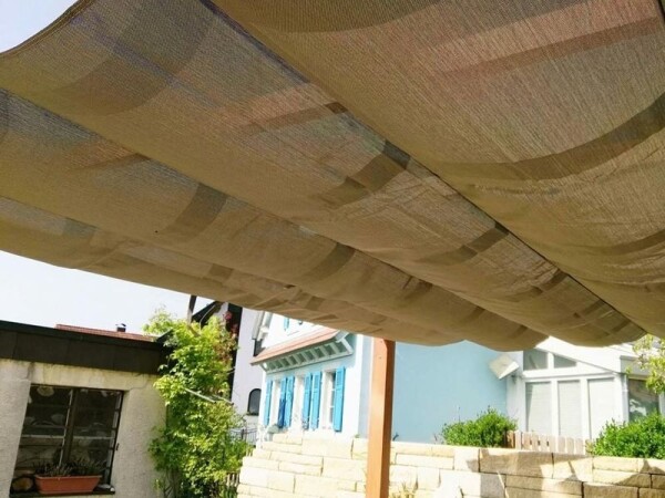 Hliníková pergola – Florida (světle hnědá)