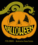 Halloween, antistresové omalovánky, Hanna Karlzon