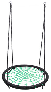 Houpací kruh síť průměr 100 cm - zelený