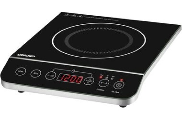 Unold 58105 černá / Elektrický indukční vařič / jednoplotýnkový / 200 - 2000 W / teplota 60 - 240 °C (58105)