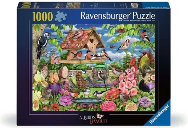 RAVENSBURGER Puzzle Ptačí stůl