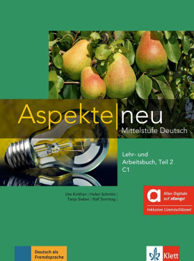 Aspekte neu C1.2 – Hybride Ausgabe – Lehr./Arbeitsbuch Teil 2 + MP3 allango.net + Lizenz (24 Monate) - Ute Koithan