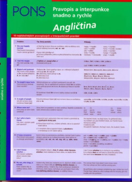 Angličtina - Pravopis a interpunkce snadno a rychle - Anneli Jefferson