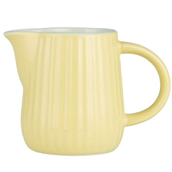 Ib Laursen Keramický džbánek Mynte Lemonade 200 ml, žlutá barva, keramika