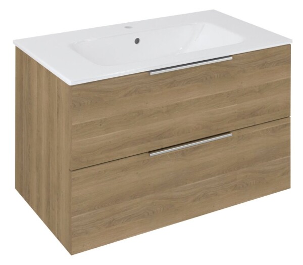 SAPHO - CIRASA umyvadlová skříňka 79,8x52x46cm, dub cuneo CR801-2525