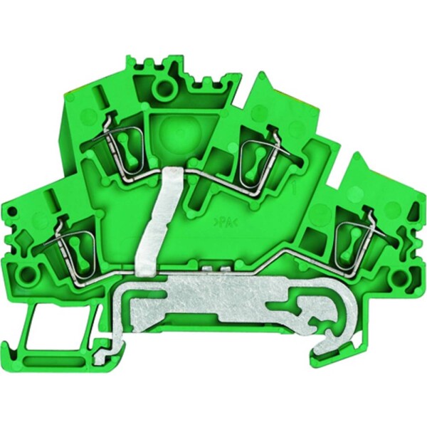 Weidmüller 1791010000 svorka ochranného vodiče pružinová svorka zelenožlutá 50 ks