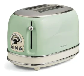 Ariete 155 Vintage světle zelená / Toustovač / 2 topinky / 810W (0155GR)