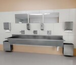 SANELA - Nerezová zrcadla Nerezové zrcadlo 600x400 mm, antivandal SLZN 30