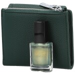 Trendy dámská mini koženková peněženka Coveri Bobbi, tmavě zelená
