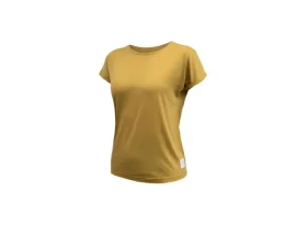 Sensor MERINO AIR traveller dámské triko kr.rukáv mustard - Sensor Merino Air Traveller dámské triko krátký rukáv Mustard vel. M