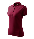 Pique Polo polokošile dámská garnet M