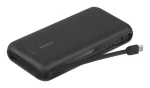 Belkin BOOST CHARGE 20000mAh + kabel černá / Powerbanka / integrovaný USB-C kabel / 30W PD (BPB024HQBK)