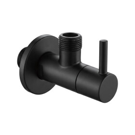REA - Rohový ventil 1/2" x 3/8" Black REA-12002