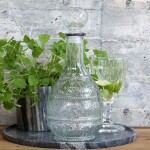 Chic Antique Skleněná karafa Clear 1 l, čirá barva, sklo