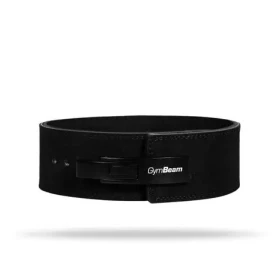 Fitness opasek LEVER Black - GymBeam (S, černá) (48979-5-S)