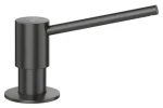 Villeroy Boch Dávkovač saponátu antracit / Dávkovač saponátu / 250 ml / nerezová ocel (92362005)