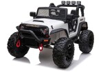 Mamido Elektrické autíčko Jeep Brothers bílé 24V 2x200W