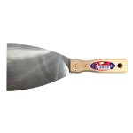Špachtle ocel broušená YORK PROFI, 100 mm, dřevěná rukojeť