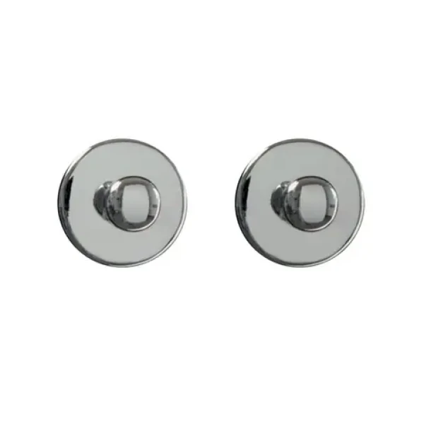 Spirella DOT háček na ručníky 2 ks chromované / ABS / samolepící / průměr 35 mm (7610583046321)