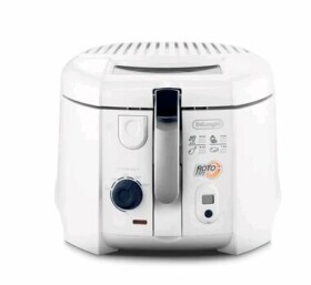 DeLonghi F28533.W bílá / Fritovací hrnec / Kapacita 1 kg / 1800 W / Objem oleje 1.3 L (F28533.W)