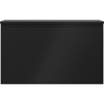 MEXEN/S - Orio koupelnová skříňka pod umyvadlo 80 cm s deskou, 1 šuplík, černá mat 91A10-08047-1-BFC71