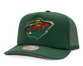 Mitchell & Ness Pánská kšiltovka Minnesota Wild NHL Evergreen Trucker