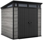 KETER PENT Signature domek 7x7 Storm Grey