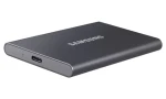 SAMSUNG T7 2TB černá / Externí SSD / 2.5" / R: 1050 MBs W: 1000MBs / USB-C (MU-PC2T0T/WW)