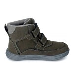 Dětské celoroční barefoot boty Bugga KIVO Dark Brown B00199-23 - 29