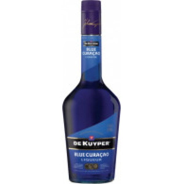 De Kuyper Curacao Blue Liqueur 20% 0,7 l (holá lahev)