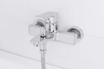Vanová baterie SAT Cube Way bez sprchového setu 150 mm chrom CU222 CU222