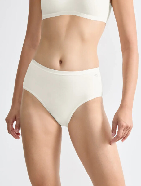 Dámské kalhotky GO Daily Cotton Midi 3P - Sloggi černá (0004) 000S