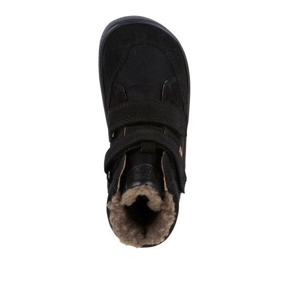 Dětské zimní barefoot boty UP HILL WOOL Black Froddo G3160262-9 - 30