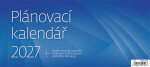 Stolní kalendář 2027 Helma Plánovací MODRÝ