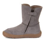 Dětské zimní barefoot boty TEX SUEDE Gray, Froddo, G3160238-3, šedá - 31