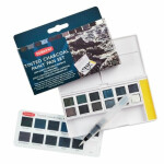 Derwent Tinted Charcoal Paint Set sada 12 barev 2305872