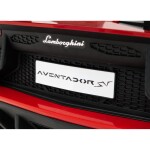 Mamido Dětské elektrické autíčko Lamborghini Aventador SV červené