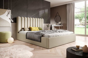 FRONTI Postel MODEL 13 180x200 béžová - MAGIC VELVET 2201