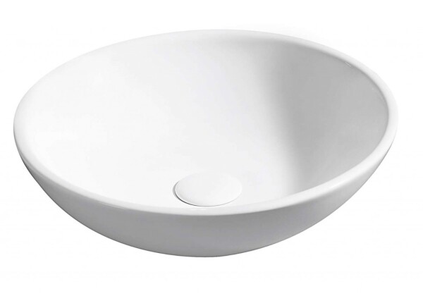 Kielle - Idolio Umyvadlo na desku, průměr 40 cm, bílá 30624410